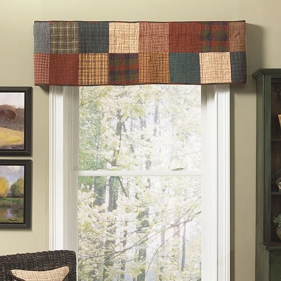 Donna Sharp Campfire Square Window Valance