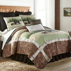 Donna Sharp Birch Bear Quilt Or Sham