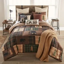 Donna Sharp Cabin Forest Comforter Set With Shams
