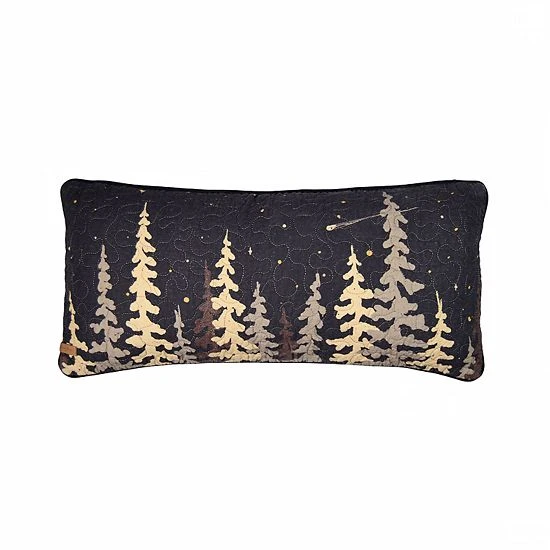 Donna Sharp Moonlit Cabin Oblong Decorative Pillow