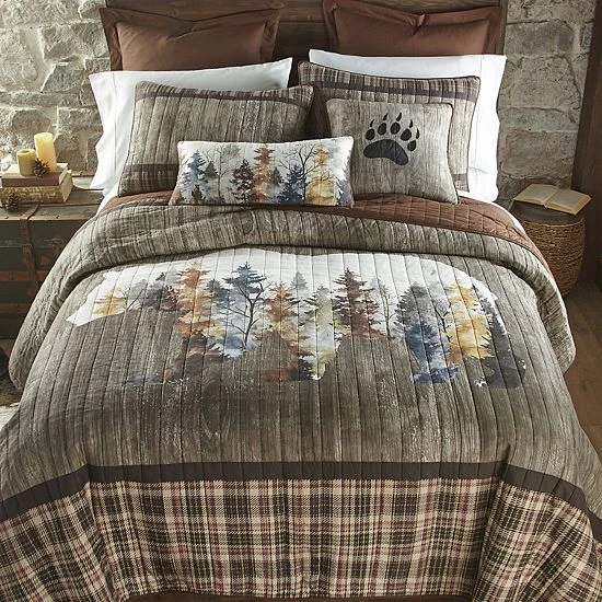 Donna Sharp Bear Mirage Paw Decorative Pillow - Image 2