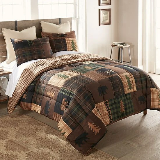Donna Sharp Cabin Forest Comforter Set With Shams - Image 4