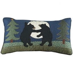 Donna Sharp Bear Dance Oblong Throw Pillow
