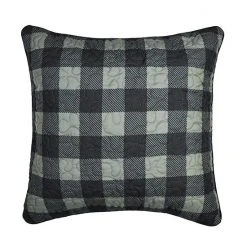 Donna Sharp Bear Walk Plaid Throw Pillow