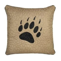 Donna Sharp Bear Walk Paw Pillow