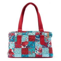 Donna Sharp Reese Quilted Patchwork Satchel Abilene Patch 11 Donna Sharp Reese Quilted Patchwork Satchel Abilene Patch -Donna Sharp shop unnamed file 328