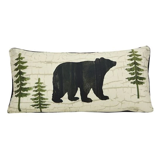 Donna Sharp Painted Bear Decorative Pillow 1 Donna Sharp Painted Bear Decorative Pillow