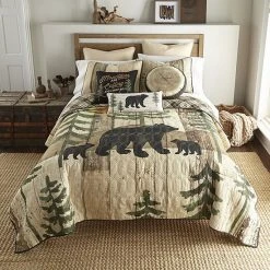 Alternative view of Donna Sharp Painted Bear Decorative Pillow