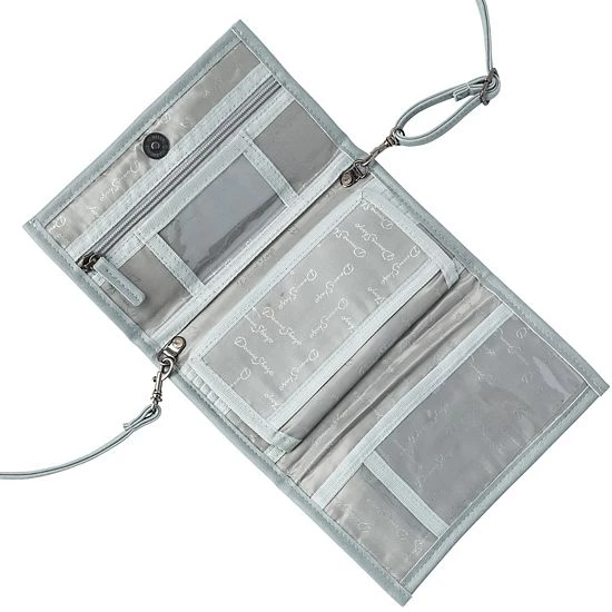 Donna Sharp Sydney Crossbody Tri-Fold Wallet Cobalt Sun - Image 2