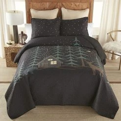 Donna Sharp Evening Lodge Quilt Set With Shams