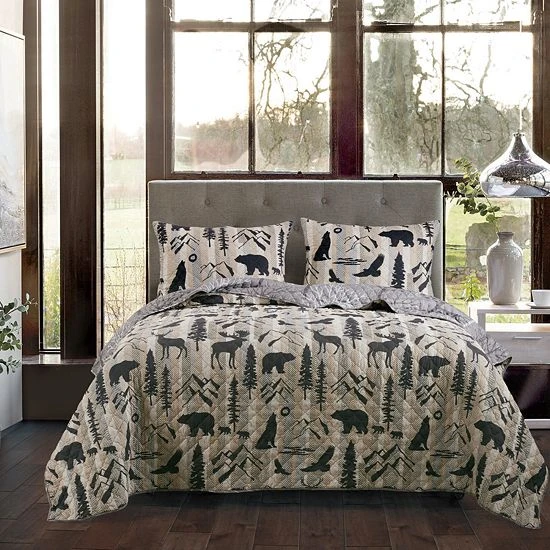 Donna Sharp Forest Weave Quilt Set 1 Donna Sharp Forest Weave Quilt Set