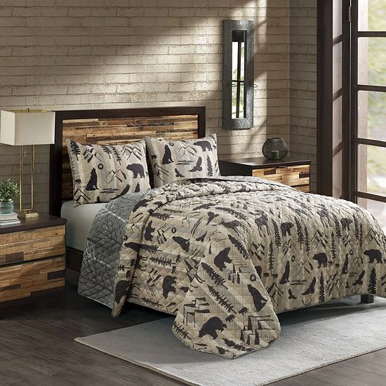 Donna Sharp Forest Weave Quilt Set 3 Donna Sharp Forest Weave Quilt Set - Image 3