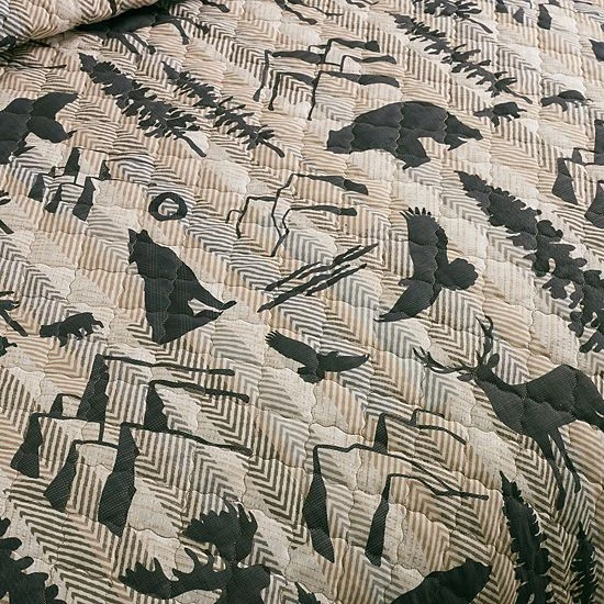 Donna Sharp Forest Weave Quilt Set 5 Donna Sharp Forest Weave Quilt Set - Image 5
