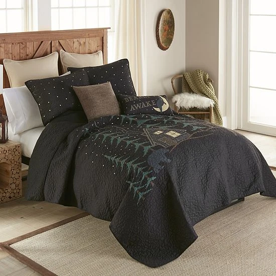 Donna Sharp Evening Lodge Quilt Set With Shams - Image 3
