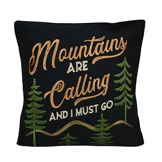 Donna Sharp Painted Bear Mountain Dec Pillow 1 Donna Sharp Painted Bear Mountain Dec Pillow