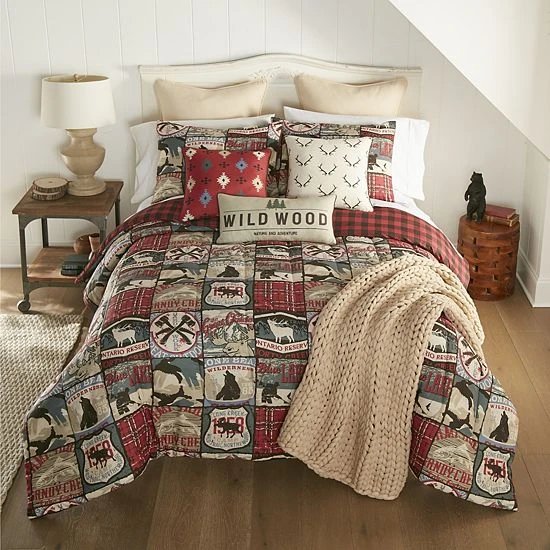 Donna Sharp Great Outdoors Comforter Set With Shams 1 Donna Sharp Great Outdoors Comforter Set With Shams