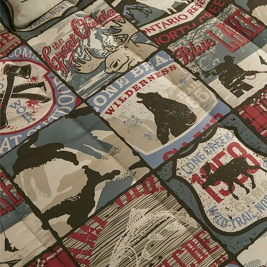 Donna Sharp Great Outdoors Comforter Set With Shams 2 Donna Sharp Great Outdoors Comforter Set With Shams - Image 2