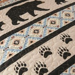 Donna Sharp Momma Bear Quilt Set With Shams -Donna Sharp shop unnamed file 466