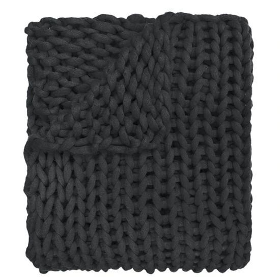 Donna Sharp Chunky Knit Throw Gold - Image 5