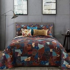 Donna Sharp Dizzy Pattern Quilt Or Sham