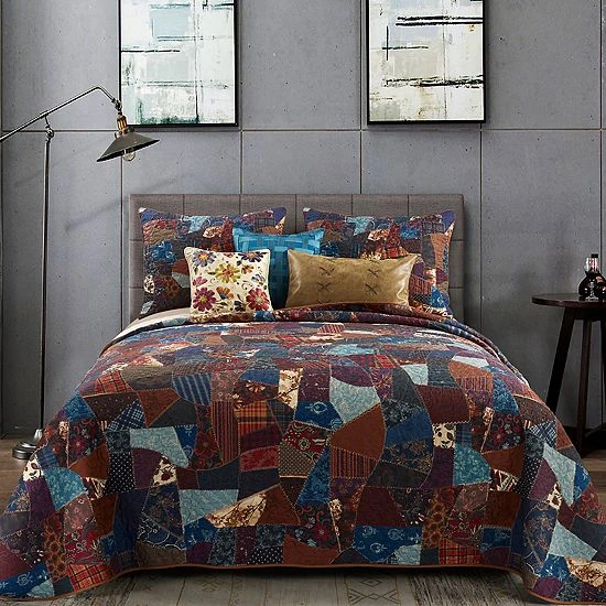 Donna Sharp Dizzy Pattern Quilt Or Sham 1 Donna Sharp Dizzy Pattern Quilt Or Sham
