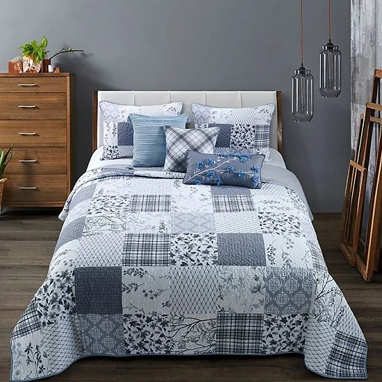 Donna Sharp Silver Branch Quilt Or Sham 1 Donna Sharp Silver Branch Quilt Or Sham