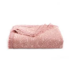 Donna Sharp GW Paisley Oversized Throw Orange