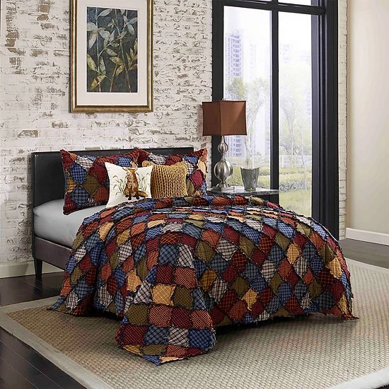 Donna Sharp Blue Ridge Quilt Set 4 Donna Sharp Blue Ridge Quilt Set - Image 4