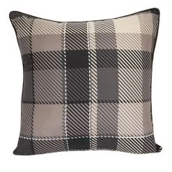 Donna Sharp Bear Hill Plaid Dec Pillow