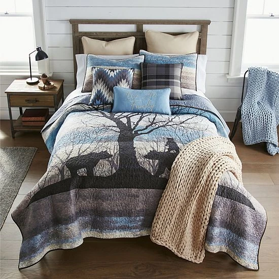 Donna Sharp Bear Hill Plaid Dec Pillow 2 Donna Sharp Bear Hill Plaid Dec Pillow - Image 2