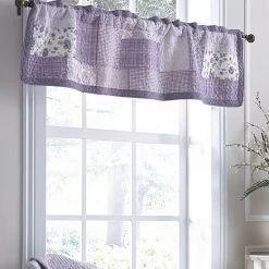Donna Sharp Lavender Rose Window Valance
