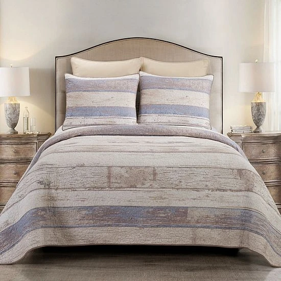 Donna Sharp Bleached Boardwalk Quilt Set 1 Donna Sharp Bleached Boardwalk Quilt Set