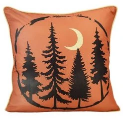 Donna Sharp Bear Totem Tree Throw Pillow
