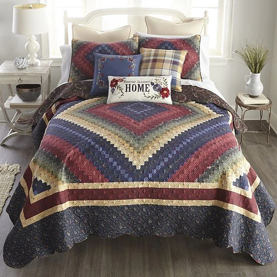 Donna Sharp Chesapeake Quilt Set With Shams 1 Donna Sharp Chesapeake Quilt Set With Shams