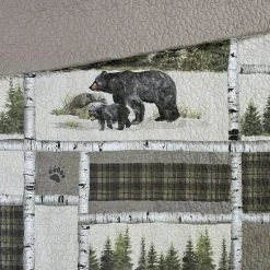 Donna Sharp Bear Panels Throw -Donna Sharp shop unnamed file 621