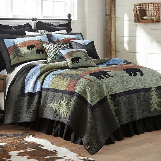 Donna Sharp Bear Lake Quilt Or Sham 3 Donna Sharp Bear Lake Quilt Or Sham - Image 3