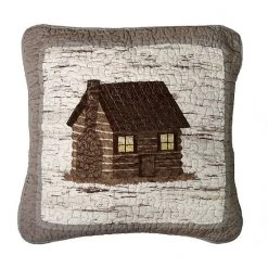 Donna Sharp Birch Forest Cabin Decorative Pillow