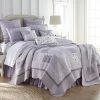 Donna Sharp Lavender Rose Quilt Or Sham