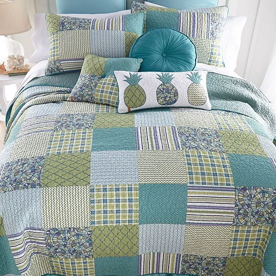Donna Sharp Riptide Patch Quilt Or Sham 2 Donna Sharp Riptide Patch Quilt Or Sham - Image 2