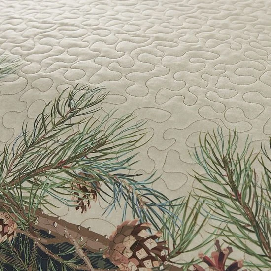 Donna Sharp Pine Boughs Quilt Set With Shams 3 Donna Sharp Pine Boughs Quilt Set With Shams - Image 3