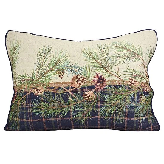 Donna Sharp Pine Boughs Quilt Set With Shams 4 Donna Sharp Pine Boughs Quilt Set With Shams - Image 4