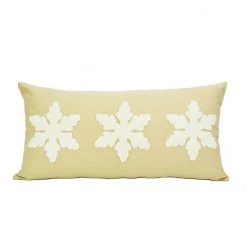 Donna Sharp Christmas Lodge Snowflake Pillow