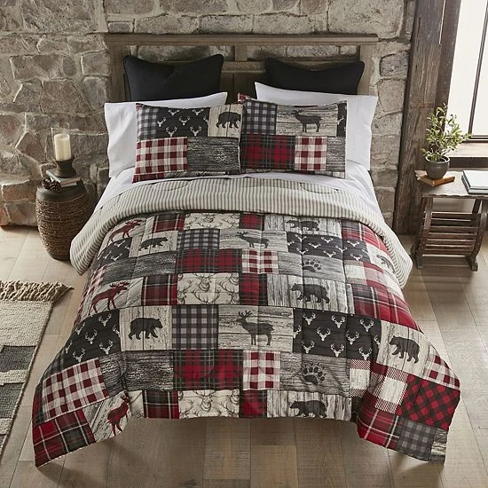 Donna Sharp Timber Comforter Set With Shams 1 Donna Sharp Timber Comforter Set With Shams