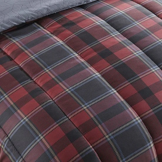 Donna Sharp Tartan Comforter Set With Shams 3 Donna Sharp Tartan Comforter Set With Shams - Image 3