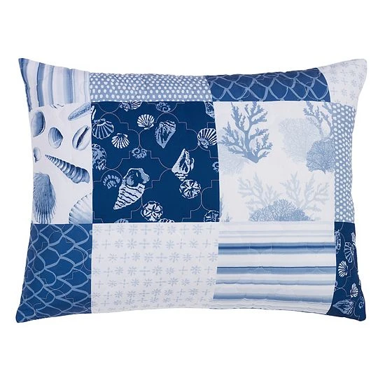 Donna Sharp Watercolor Shells Quilt Set 3 Donna Sharp Watercolor Shells Quilt Set - Image 3