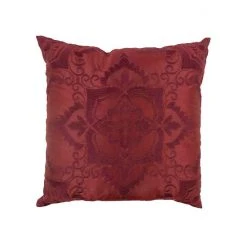 Donna Sharp Spice Postage Red Throw Pillow