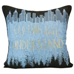 Donna Sharp City Folk Throw Pillow