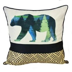 Donna Sharp Bear Ridge Bear Dec Pillow