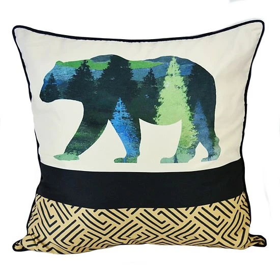 Donna Sharp Bear Ridge Bear Dec Pillow 1 Donna Sharp Bear Ridge Bear Dec Pillow