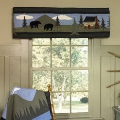 Donna Sharp Bear Lake Window Valance